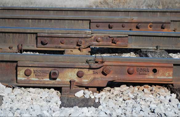 133RE bolted rail joints bar