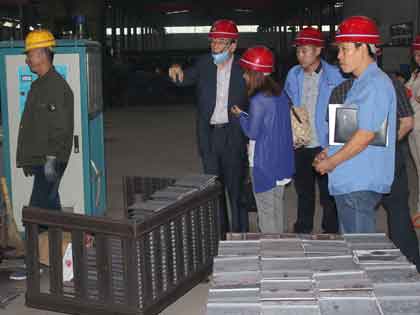 Korean Customer Visit Rail Fastening Factory and Office