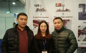 agico rail track fasteners exhibition