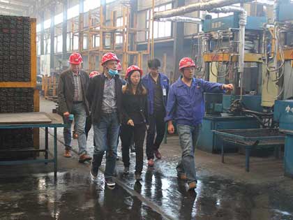 Bengal Clients Visit for Rail Fastening Set