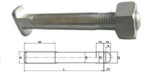 rail bolt NF-F50-008
