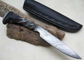 railroad spike knife