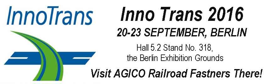 visit AGICO railroad fasteners in Berlin